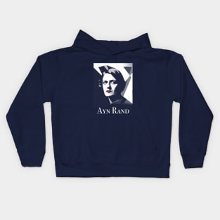 Ayn Rand Kids Hoodie